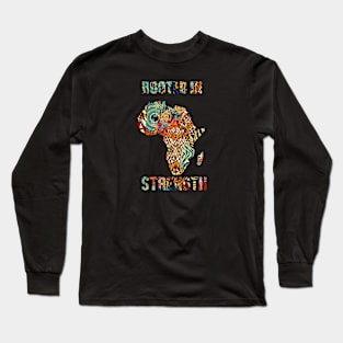 Africa routed in strength. Long Sleeve T-Shirt